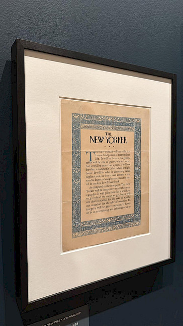 The New Yorker first cover